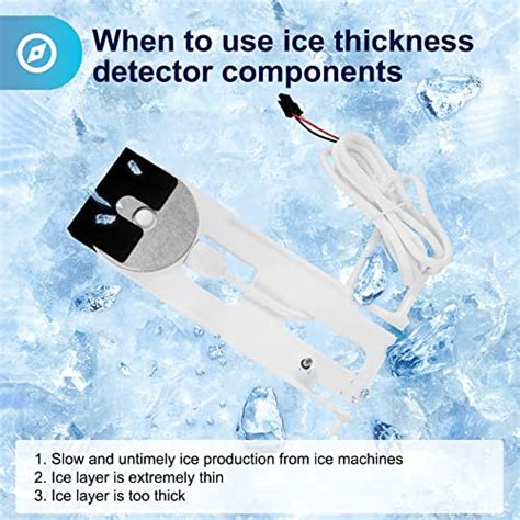 testing ice thickness probe|ice thickness probe manitowoc.